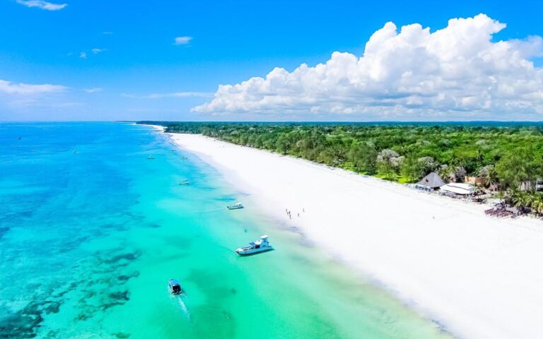 Diani Beach on Kenya’s Indian Ocean coast.