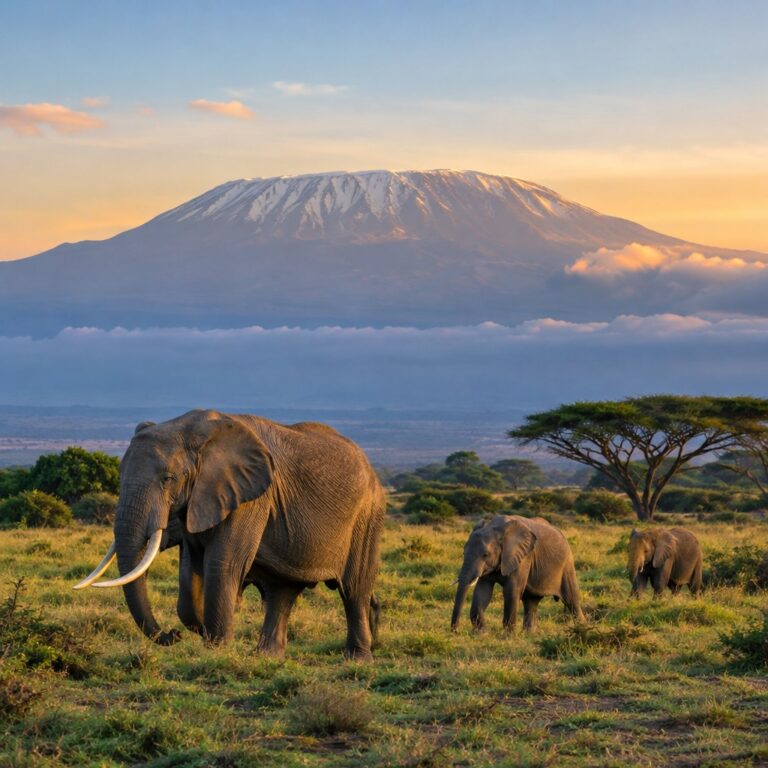 10-Day Samburu, Masai Mara, Lake Nakuru, Lake Naivasha & Amboseli Safari