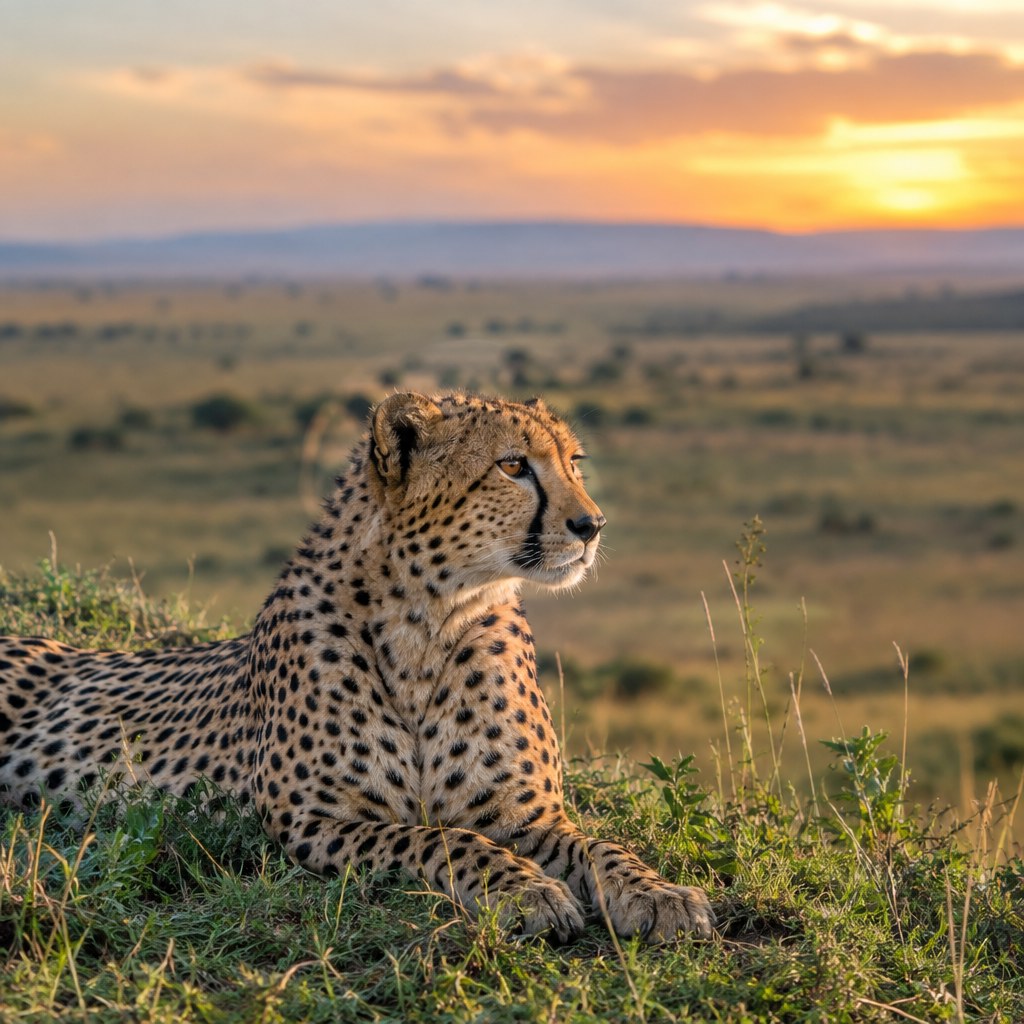Wildlife in the Maasai Mara National Reserve
